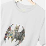 Batman  Comics Logo  White T-Shirt