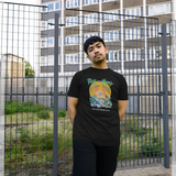 Rick and Morty  Pyramid Black  T-Shirt