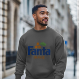 Fanta Orange  Charcoal Sweatshirt