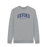 Park Fields University Of Oxford Heather Grey Sweatshirt