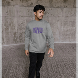 Park Fields New York University Script Grey Sweatshirt