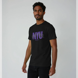 Park Fields New York University Script Black T-shirt