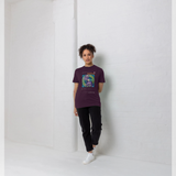 Yu Gi Oh!  Dark Magician Purple  T-Shirt