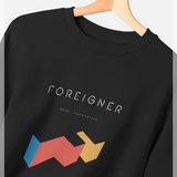 Foreigner Rock Band Agent Provocateur Black Sweatshirt