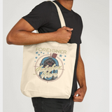 Foreigner Rock Band  Jukebox  Natural Tote Bag
