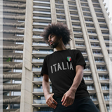 Toffs Football  Italy Black T-Shirt