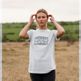 Journey  Rock Band Faithfully  White T-Shirt