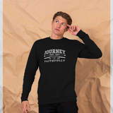 Journey  Rock Band Faithfully  Black Sweatshirt