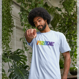 Pride Slogan  Blue T-Shirt