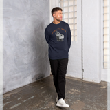 The Wire Official Bubble Graphic Navy Sweatshirt
