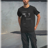 apoh Surreal Hackney Slogan Black T-Shirt