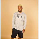 apoh Surreal Hackney Slogan Cream Sweatshirt