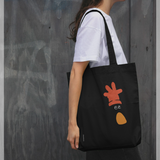 Wallace & Gromit  Feathers McGraw Black Tote Bag