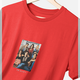 Friends  Cast Photo  Red T-Shirt