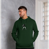 apoh Banksy Tennis Dark Green Hoodie