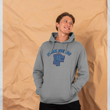 Park Fields Arch Logo  Heather Grey Hoodie