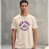 Park Fields New York University Violets Cream T-Shirt