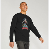 Wonder Woman  Be The Hero  Black Sweatshirt