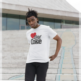 Coca Cola Heart Diet Coke  White T-Shirt