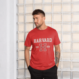 Park Fields Harvard University  Est 1636  Red T-Shirt