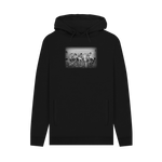 Black Printed Hoody