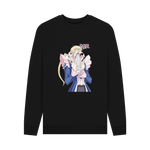 Black Printed Sweater