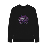 Black Printed Sweater