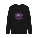 Black Printed Sweater