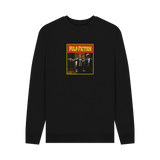 Black Printed Sweater