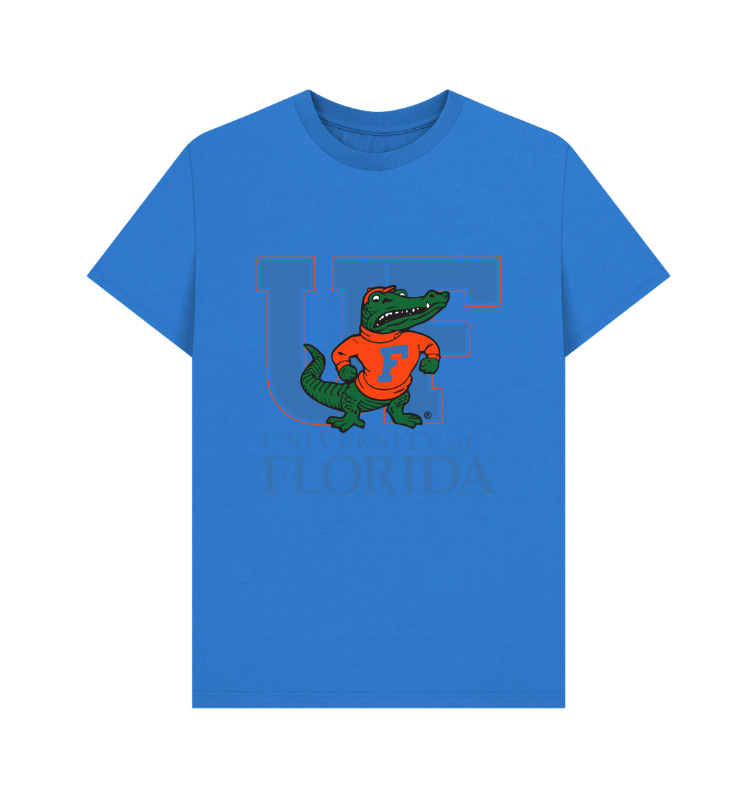 Bright Blue Printed T-shirt