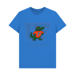 Bright Blue Printed T-shirt