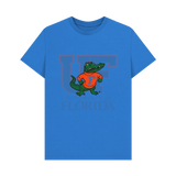 Bright Blue Printed T-shirt