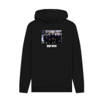 Black Printed Hoody