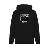 Black Printed Hoody