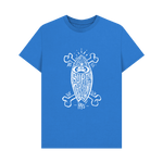 Bright Blue Printed T-shirt