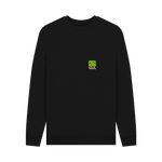 Black Printed Sweater