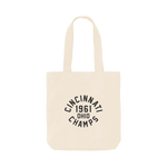 Natural Printed Bag Front