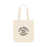 Natural Printed Bag Front