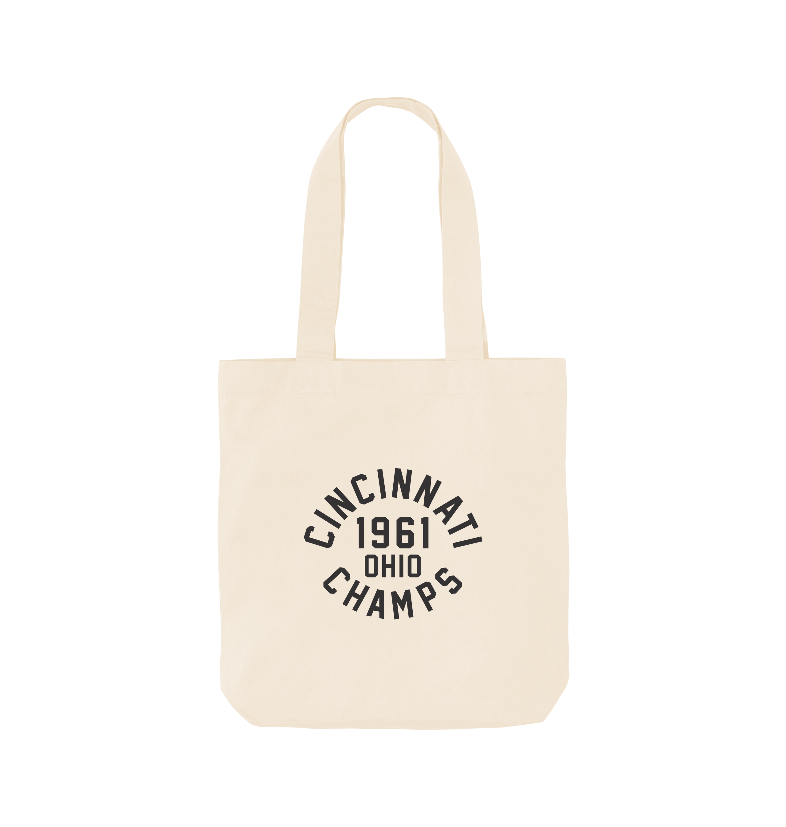 Natural Printed Bag Front