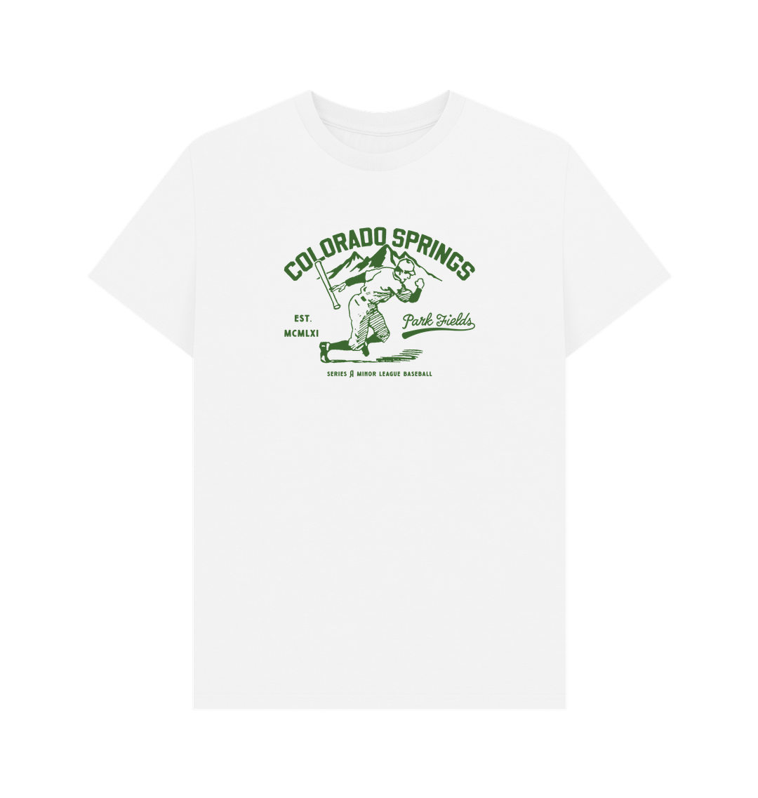 White Printed T-shirt Front