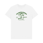 White Printed T-shirt Front