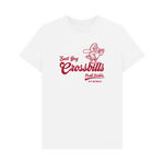 White Printed T-shirt Front