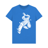 Bright Blue Printed T-shirt