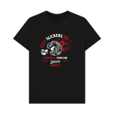 Black Printed T-shirt Front