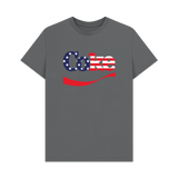 Slate Grey Printed T-shirt