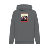 Slate Grey Printed Hoody Front