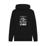 Black Printed Hoody