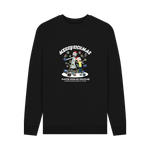 Black Printed Sweater