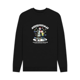 Black Printed Sweater