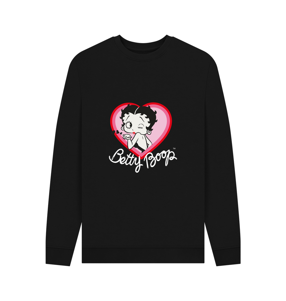 Black Printed Sweater